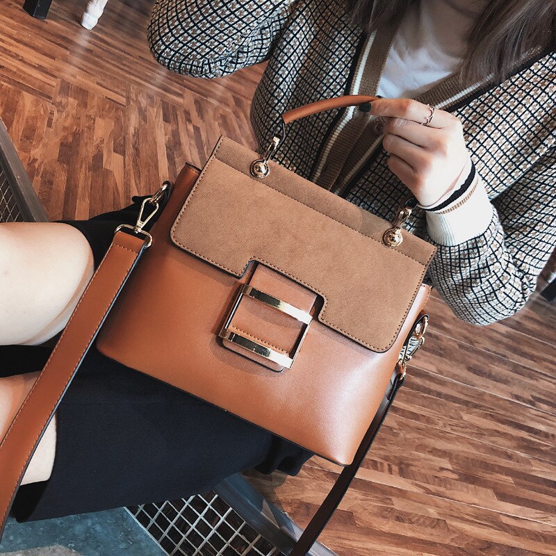 Frosted leather Women Bag luxury handbags