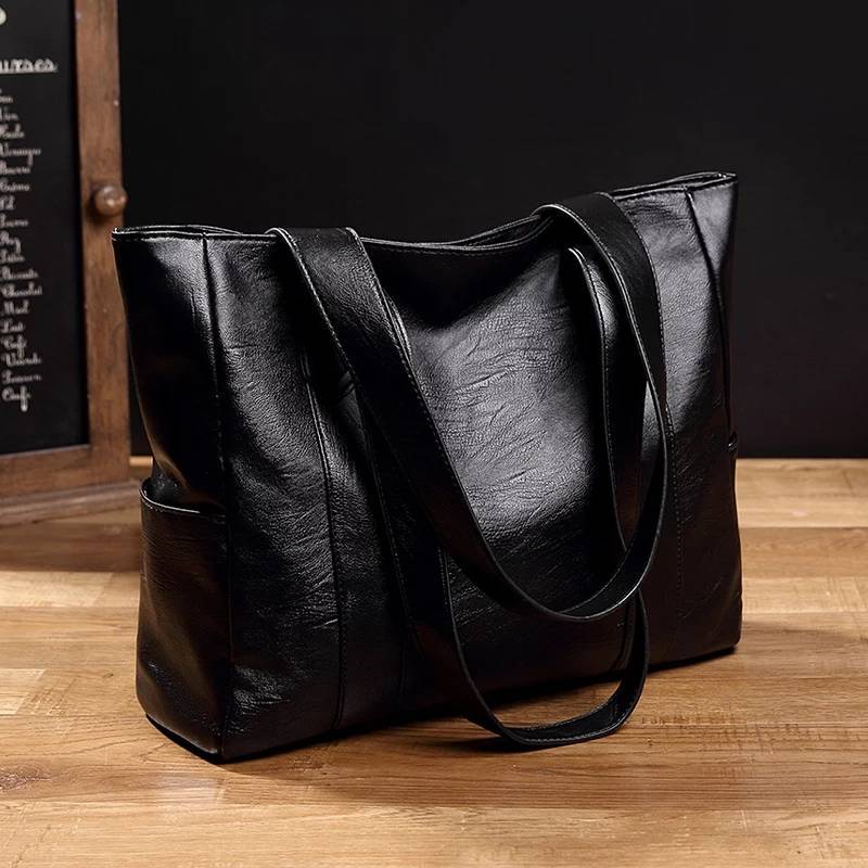 New All-match Handbag Shoulder PU Leather  Bag