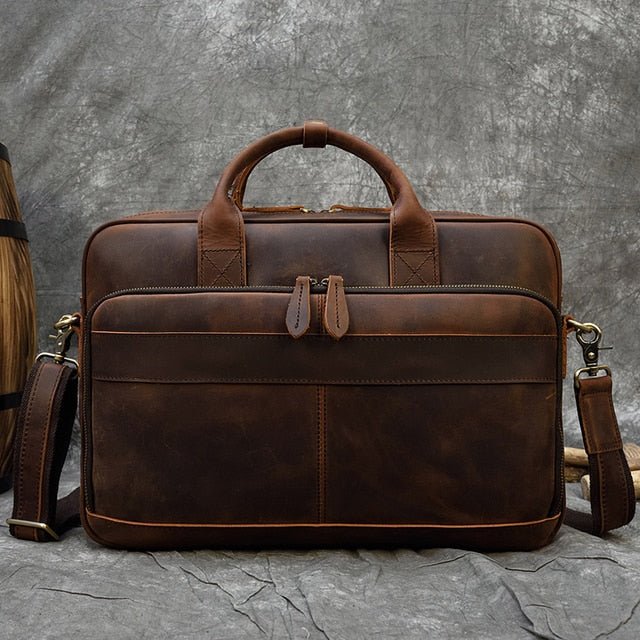 Genuine Leather Briefcase Bag