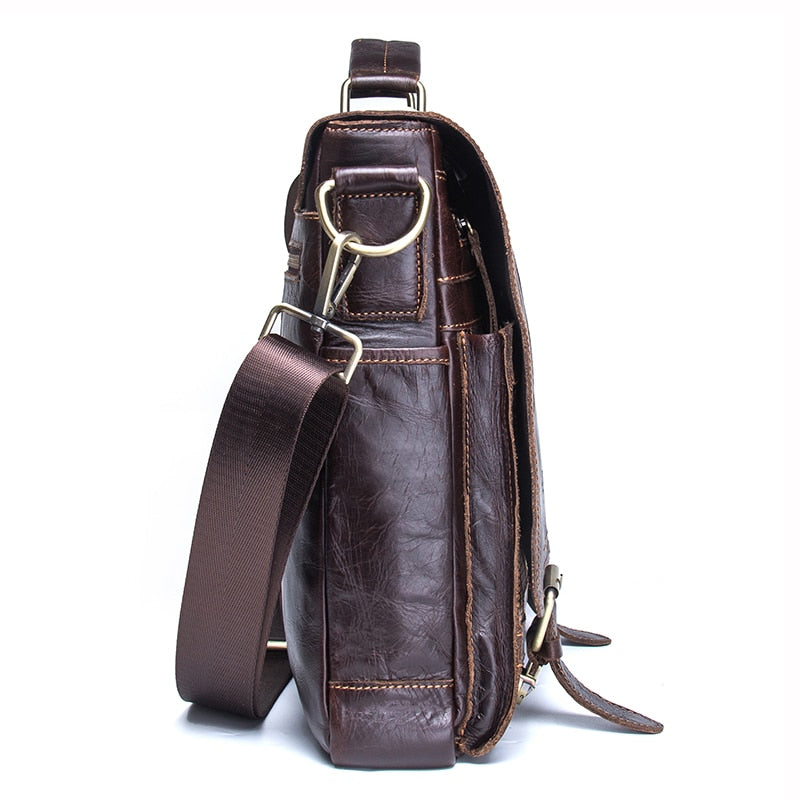 Leather Shoulder and Handbag