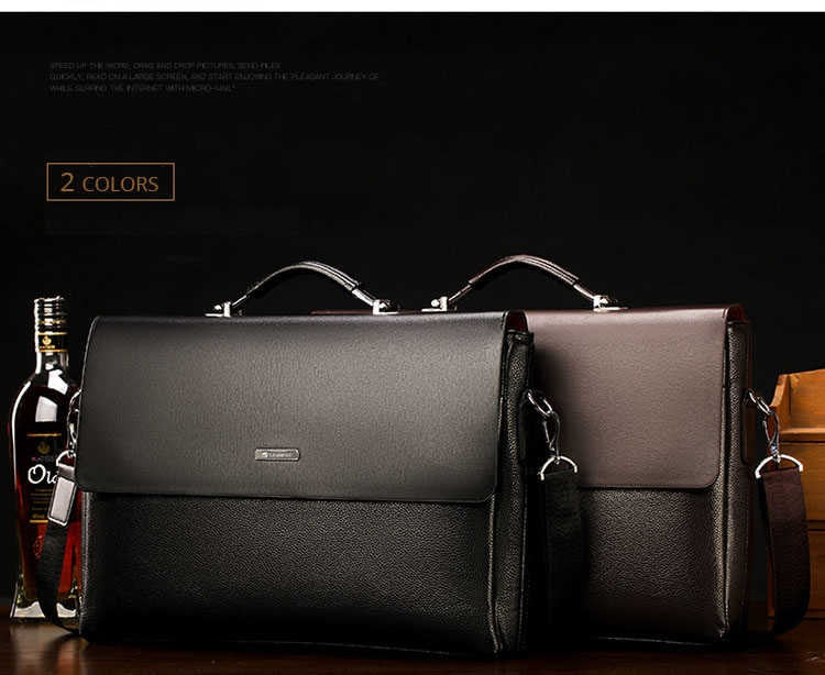 Men's Fashion Leather Business Bag